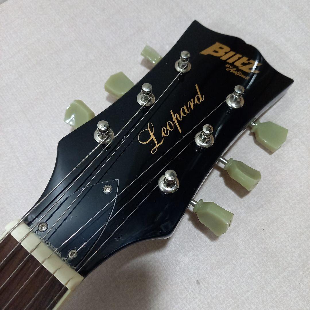 美品◎Blitz レスポール BLP-450 ブルーバースト