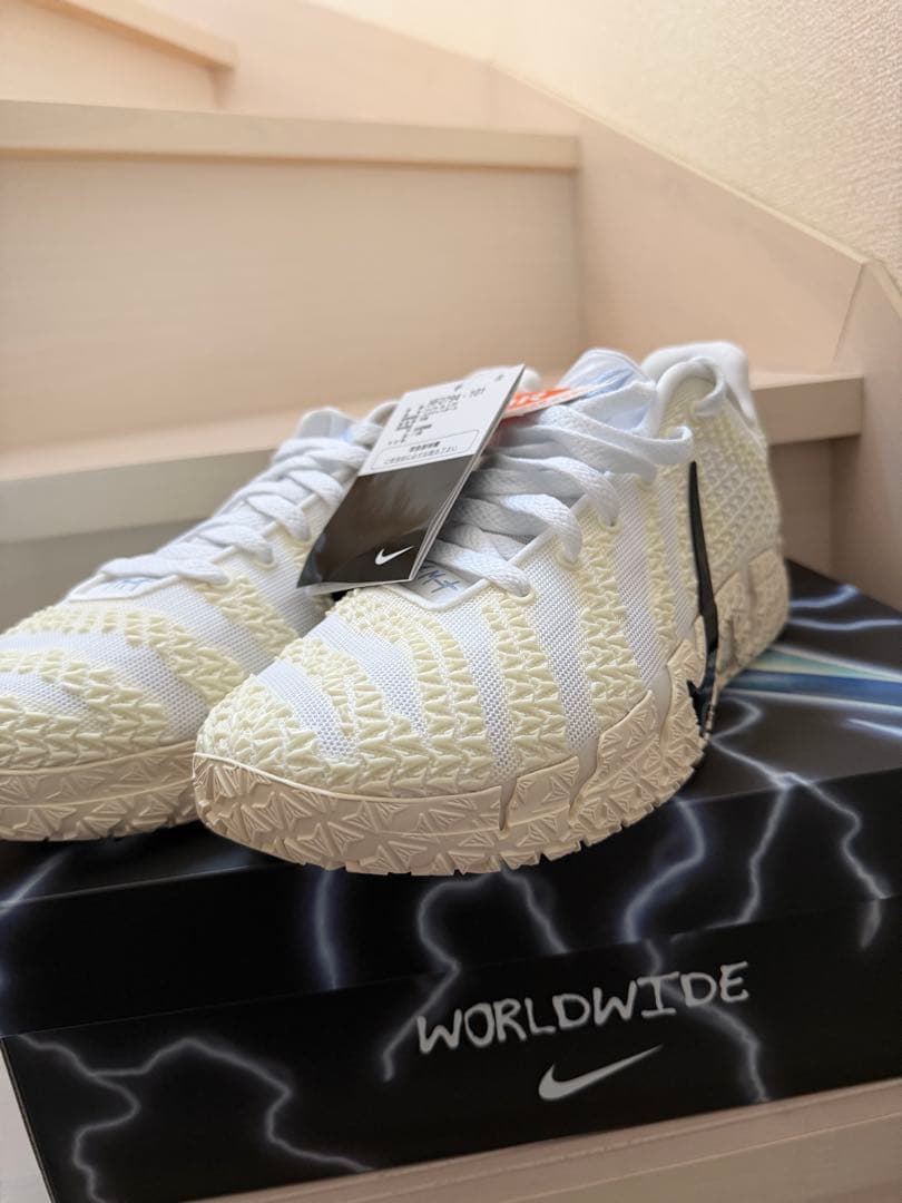 nike ja3 white ナイキ　ジャ3 ホワイト　28cm