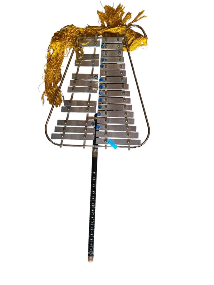 確認用　鉄琴 フリンジ付き 金属製