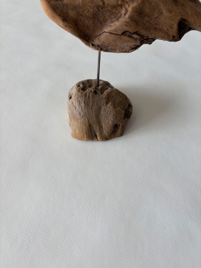 希少　針原修　流木の鳥　オブジェ　一点物　鳥　インテリア　置き物　置物　木