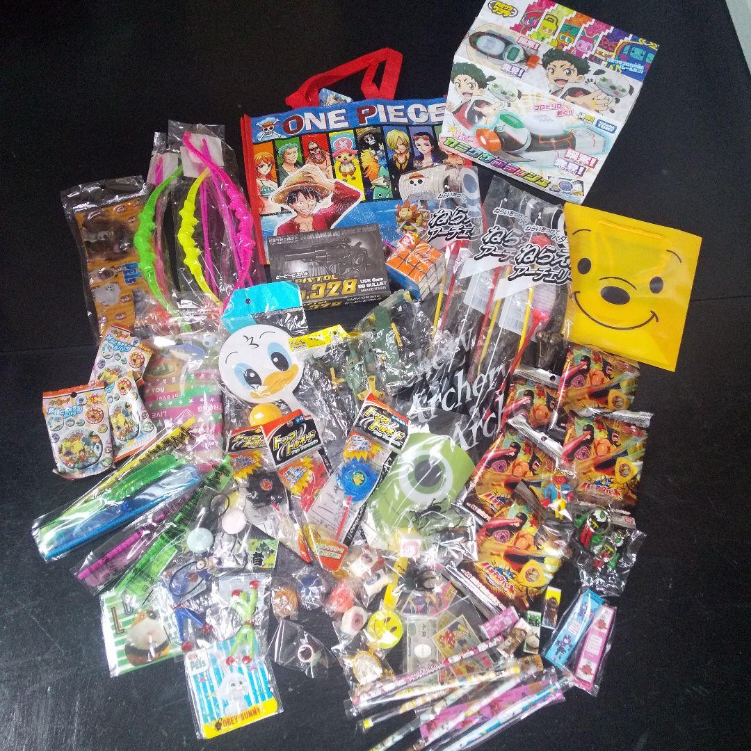 おもちゃ８１点セット カミワザクラッシュ　キャラ雑貨バチ魂バット　縁日まとめ　⑥