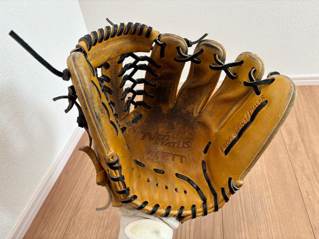 ZETT ゼット 軟式用 グローブ ネオステイタス 内野 オールラウンド 三塁手