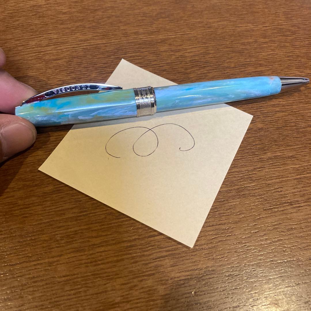 VISCONTI ビスコンティ　ボールペン　ブルー系