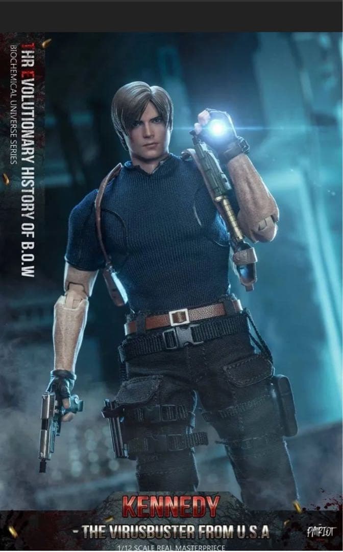 Patriotstudio 1/12 ケネディ レオン バイオハザード re4