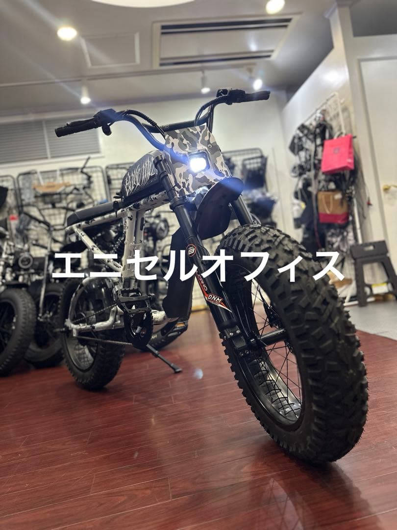 Super73-RX迷彩台湾モデル車番ありトルクセンサー合法仕様、ウォーキングX