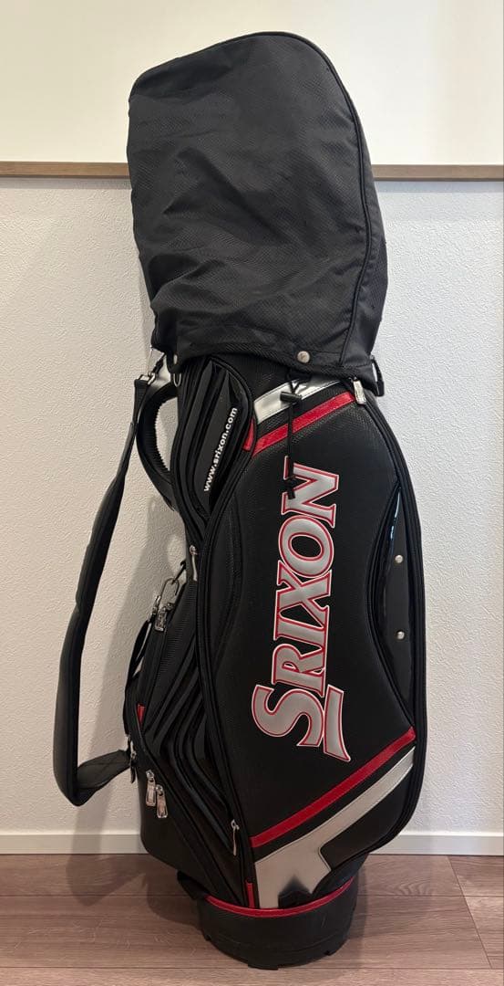 Srixon スリクソン キャディバッグ ブラック/レッド