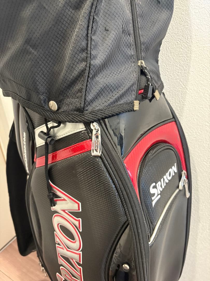 Srixon スリクソン キャディバッグ ブラック/レッド