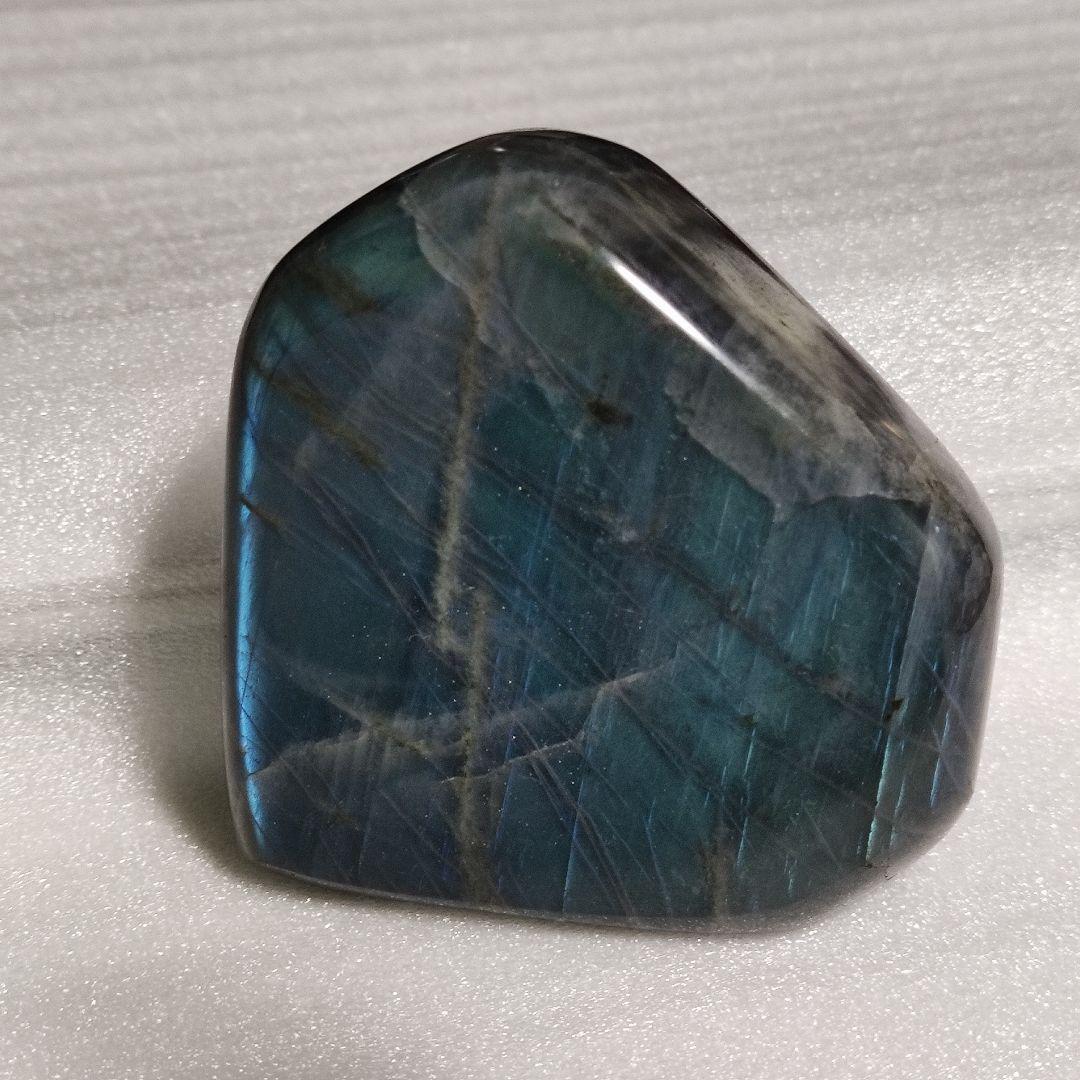 パワーストーン　天然石　原石　ラブラドライト　267g　No.89