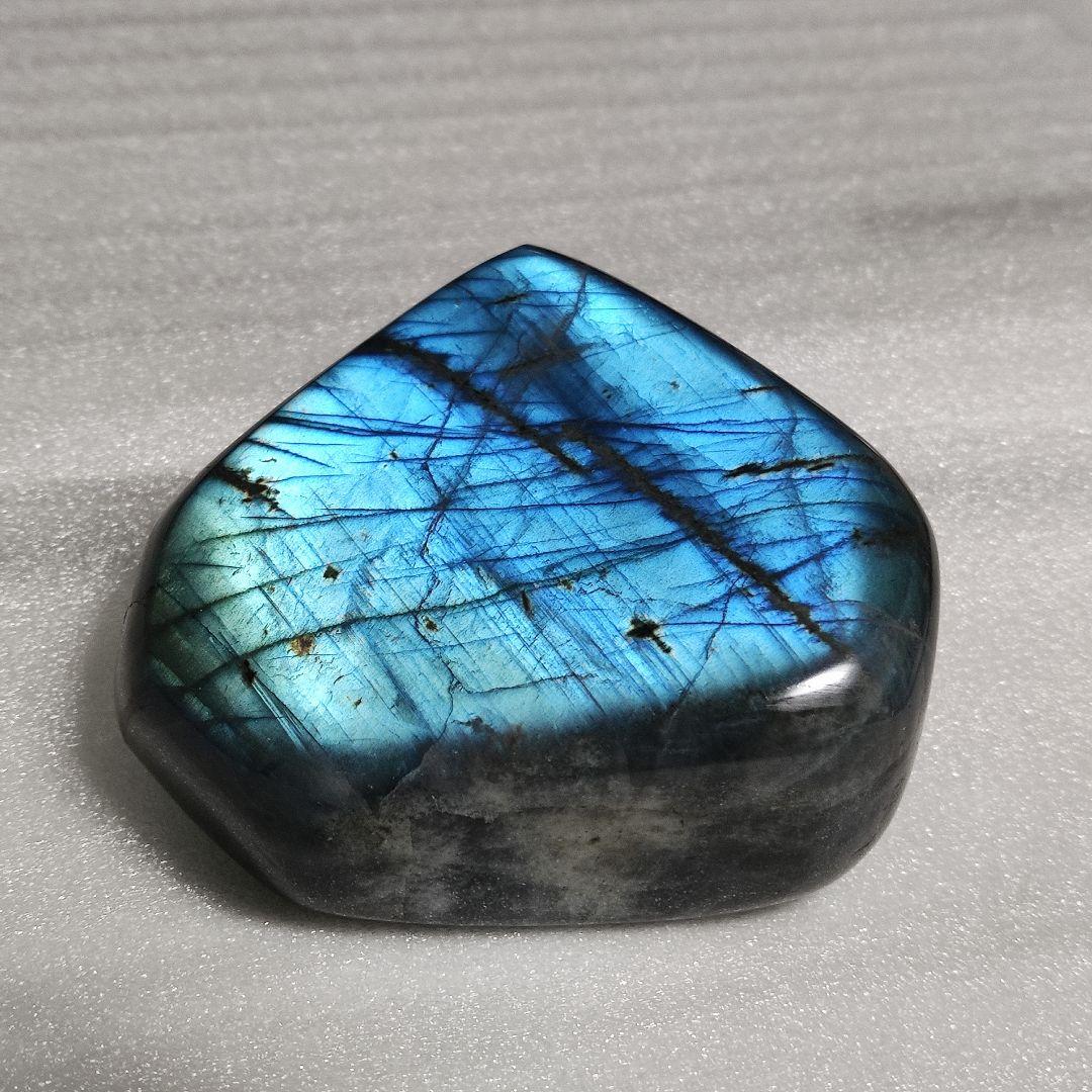 パワーストーン　天然石　原石　ラブラドライト　267g　No.89