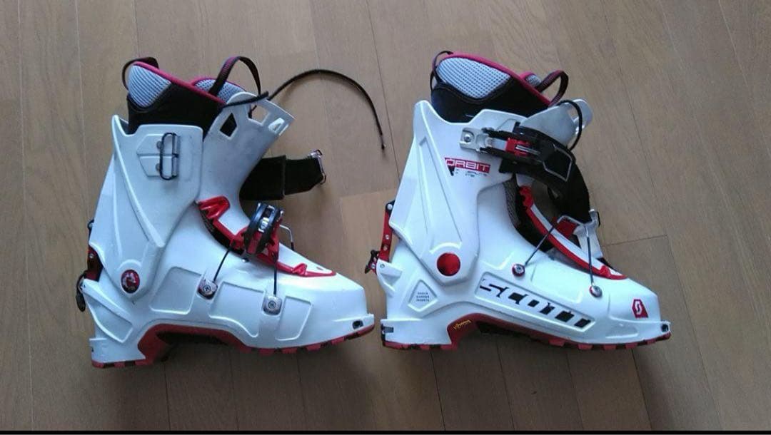 Scott オービット　アルパインスキーブーツ ホワイト/レッド