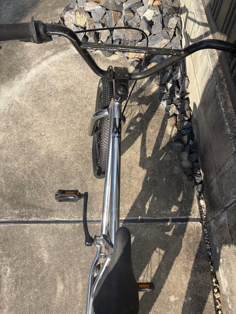 JYU BMX 自転車 シルバー 20インチ