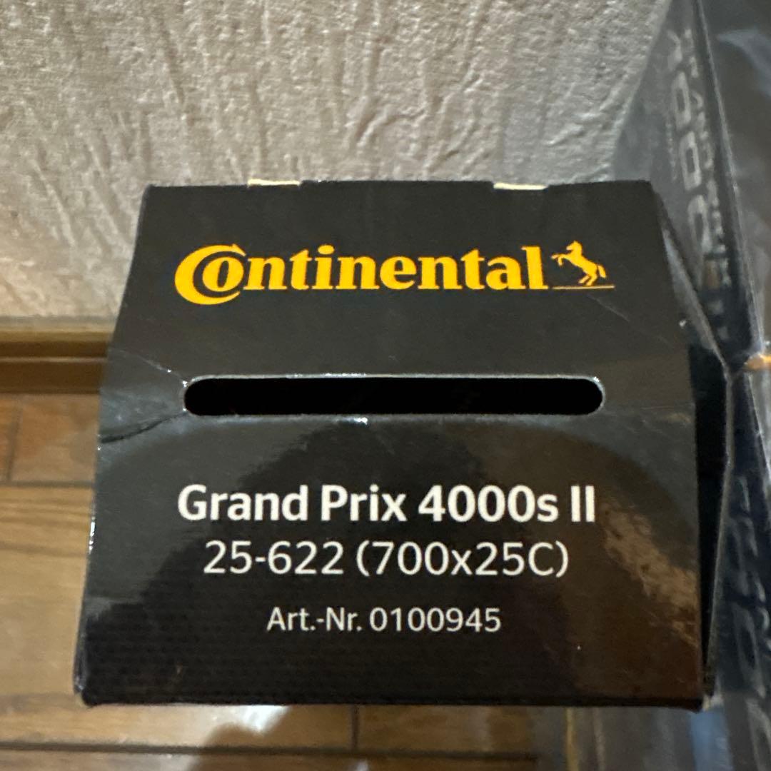とも様 コンチネンタル grand prix 4000s Ⅱ 新品未使用タイヤ
