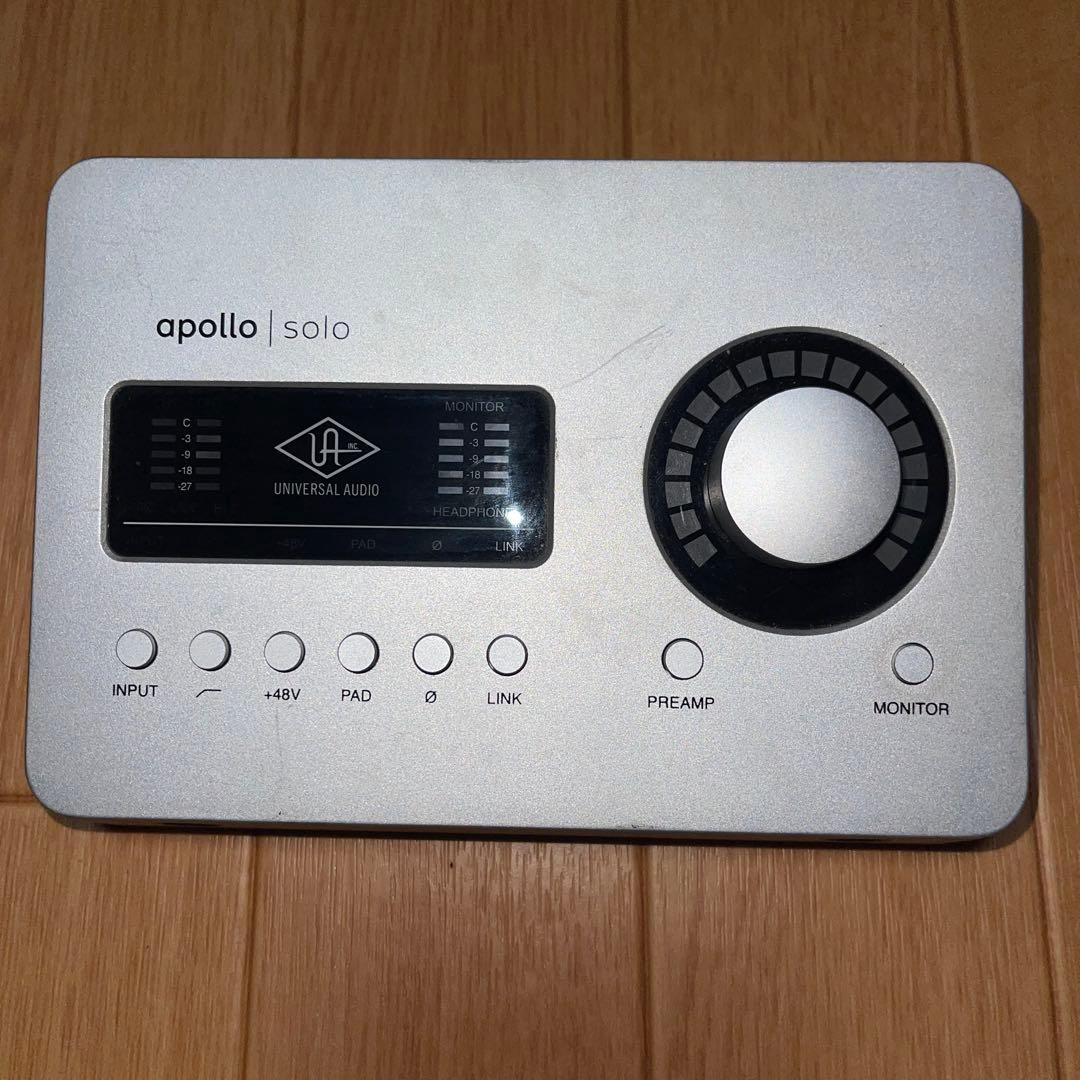 Apollo solo usb オーディオインターフェイス