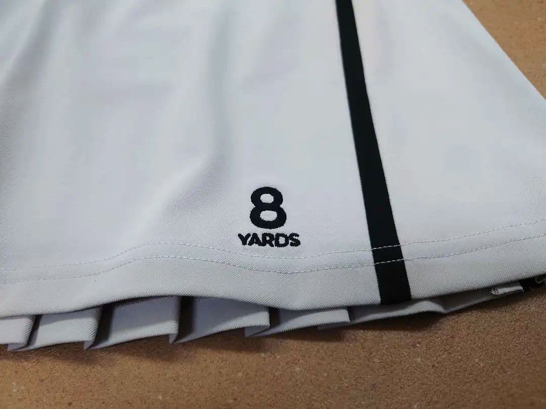 8yards ハチヤーズ 8ヤーズ ゴルフ フレアスカート グレー Ｌ