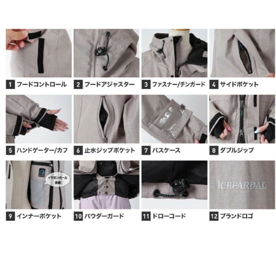 【 美品】 スノーボード ウェア セット レディース 黒