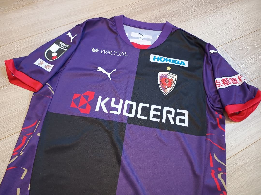 【着用1回】京都サンガFC オーセンティックユニフォーム XXL 福田心之助