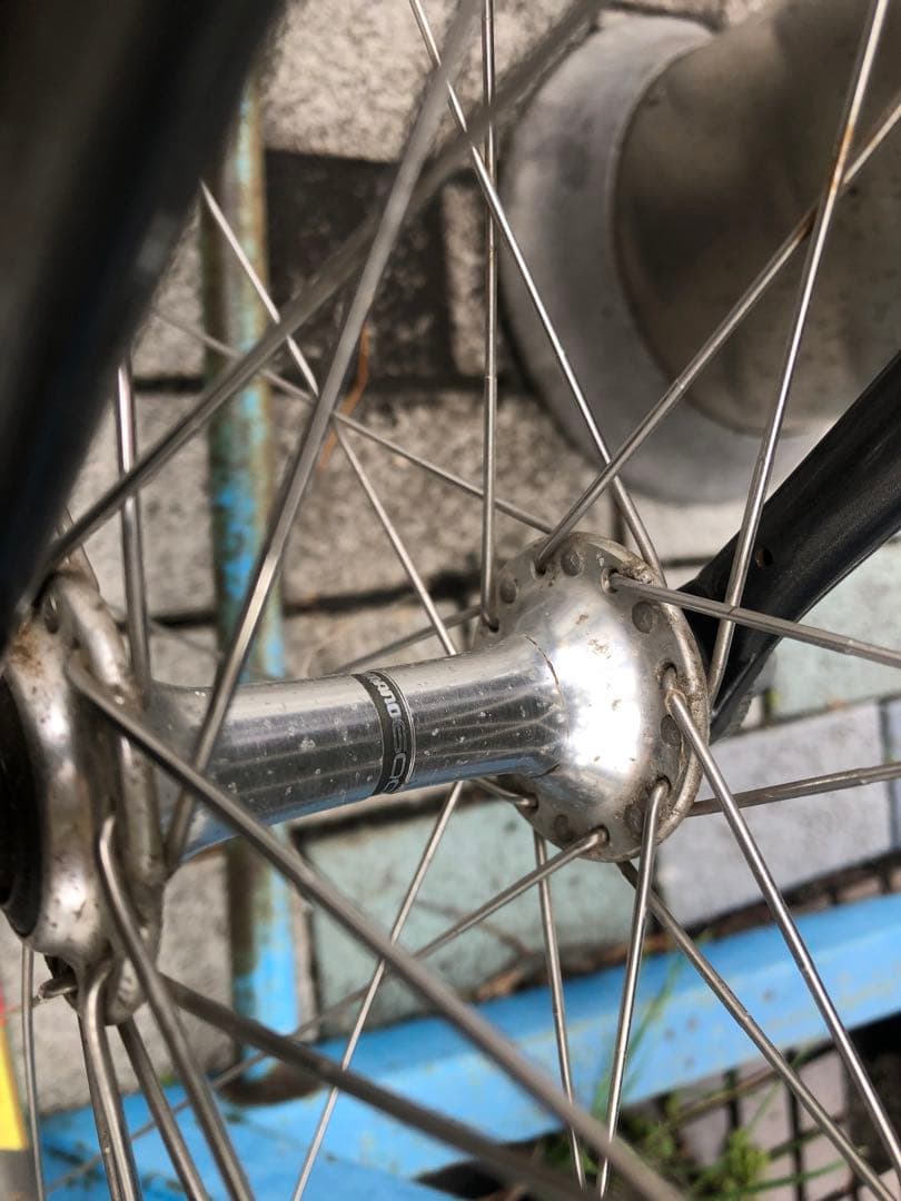 ブリヂストン　クロモリ　ロード　シマノ600