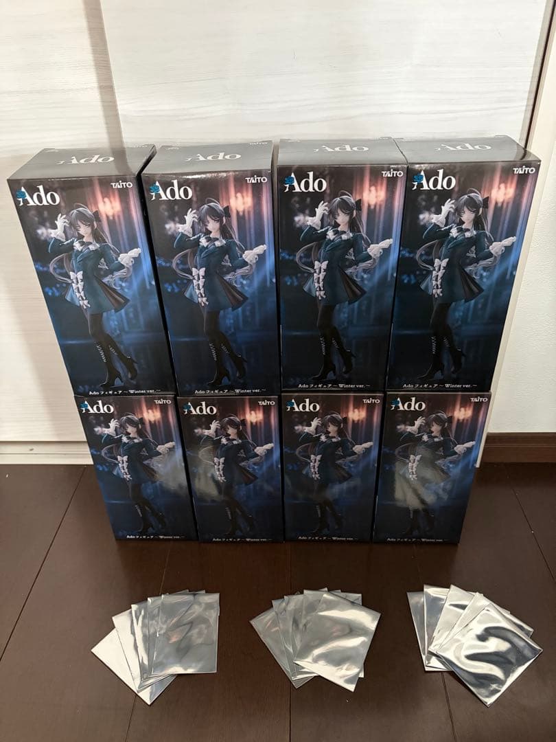 Adoフィギュア Winter ver. ラウンドワン限定 8体 ステッカー付