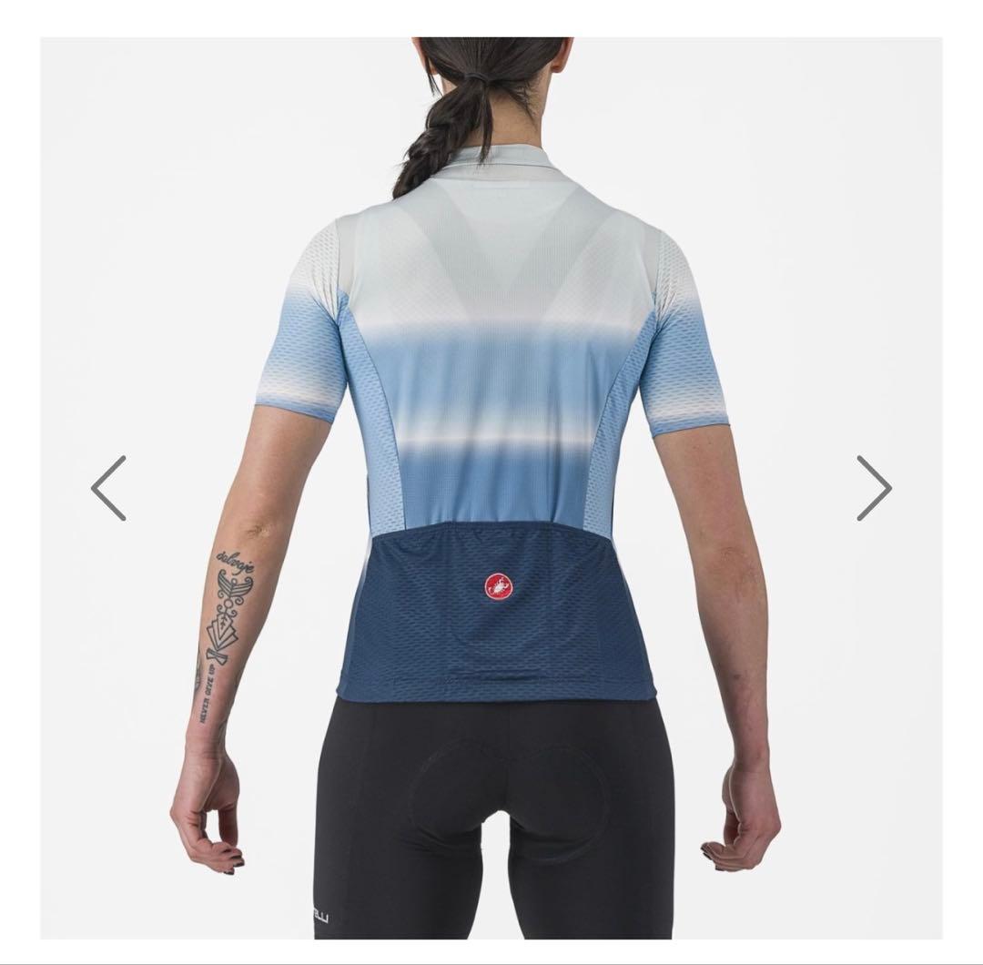 カステリ　サイクルジャージ　レディースS