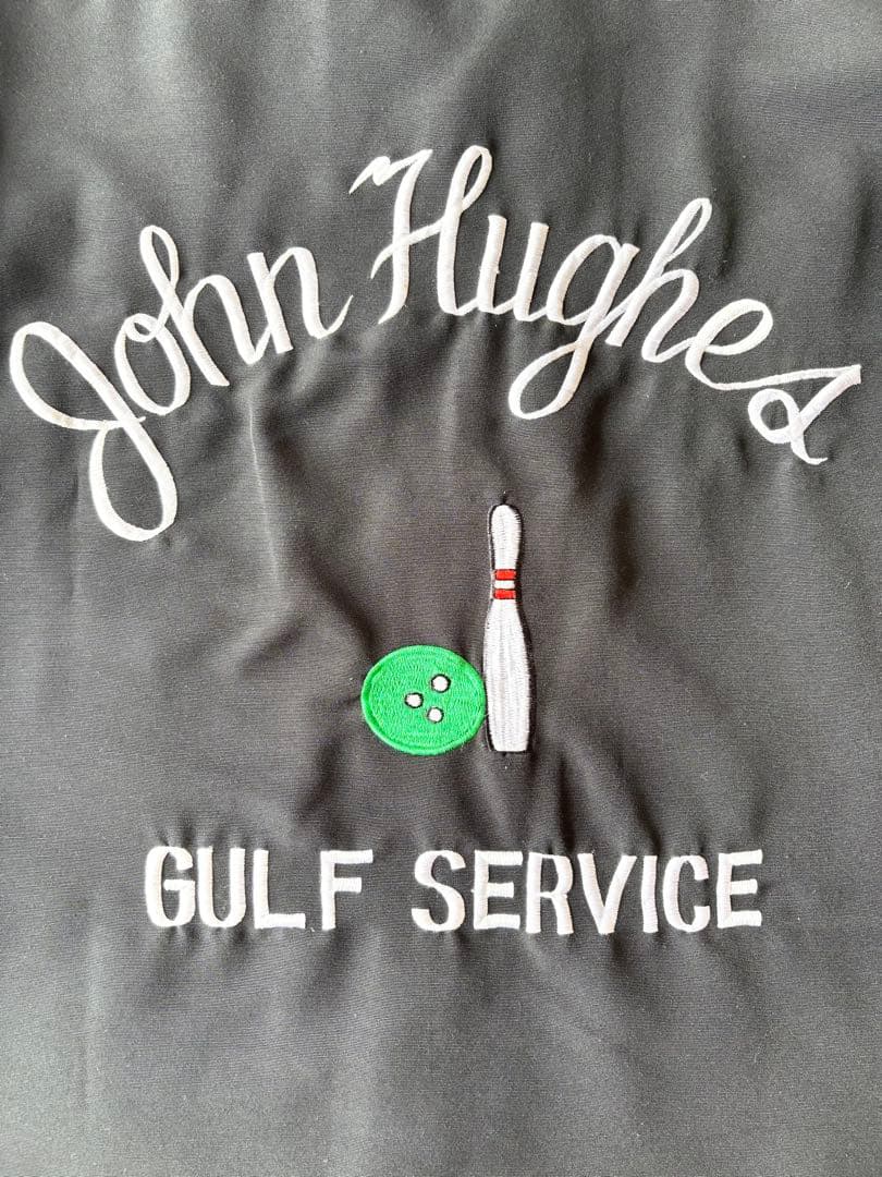 USA製 ヴィンテージ ボーリングシャツ 刺繍 ワークシャツ