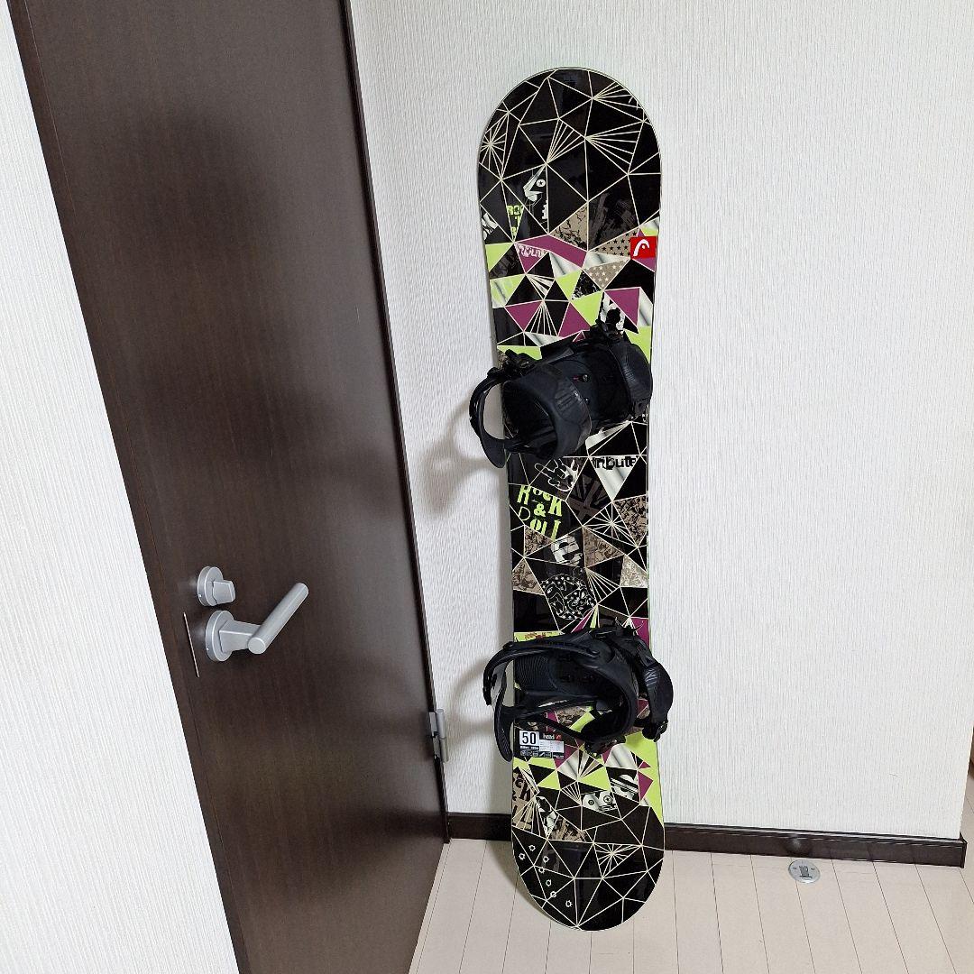 スノーボードセット　ヘッドトリュビュート150センチ　ヘッドMX-Mサイズ