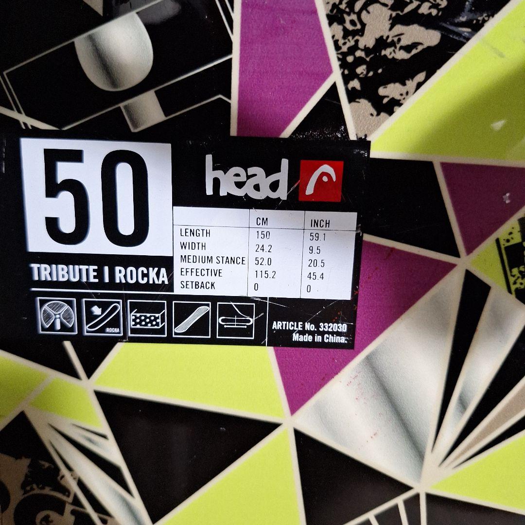 スノーボードセット　ヘッドトリュビュート150センチ　ヘッドMX-Mサイズ