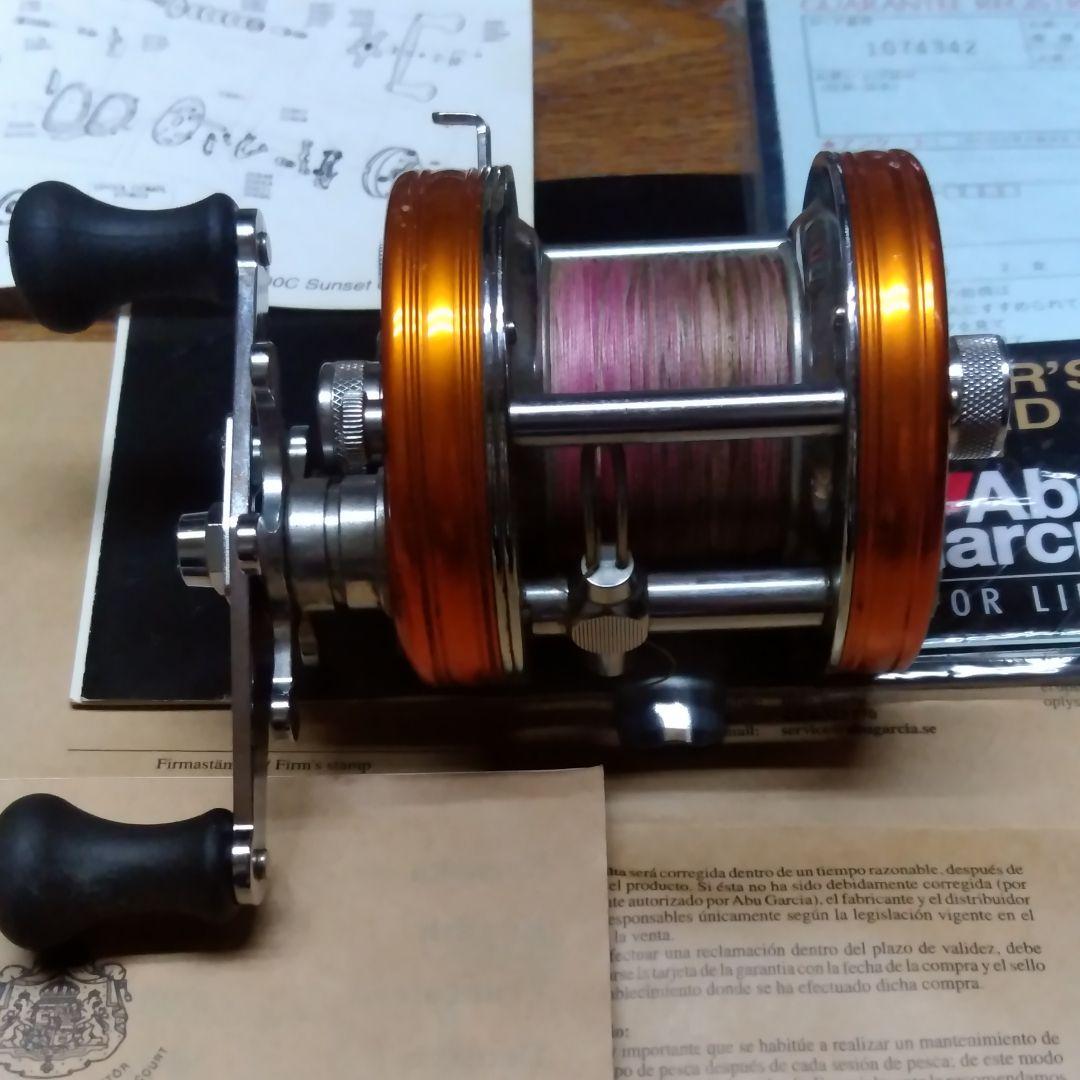 箱付 ABU ambassadeur 5500Csunset orange 美品