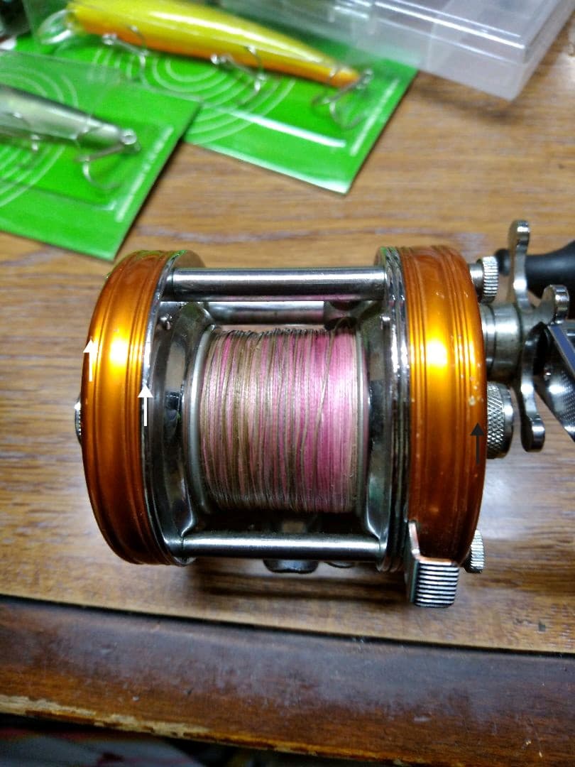 箱付 ABU ambassadeur 5500Csunset orange 美品