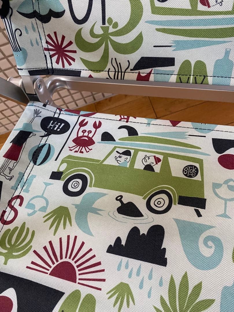 ビームス別注　コールマン　フォールディング チェア　花井祐介氏　室内使用 超美品