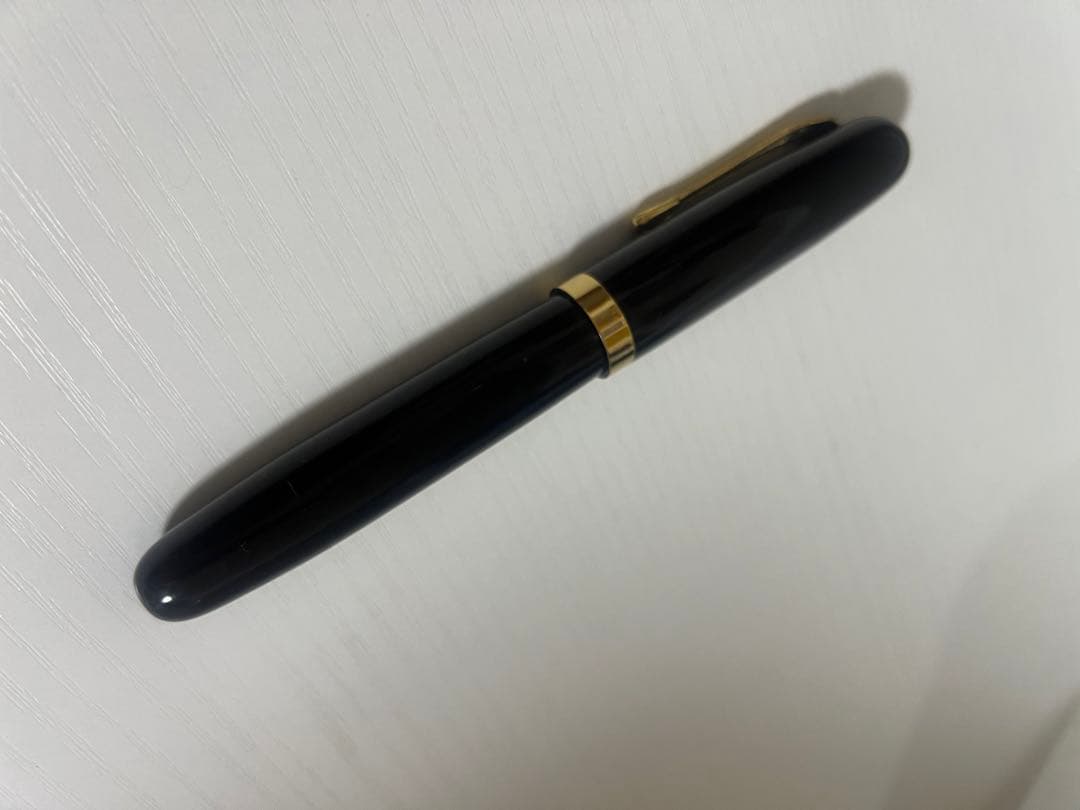 【最終値下げ】万年筆 ビンテージ 昭和 金製k14ペン先 漆仕上げ
