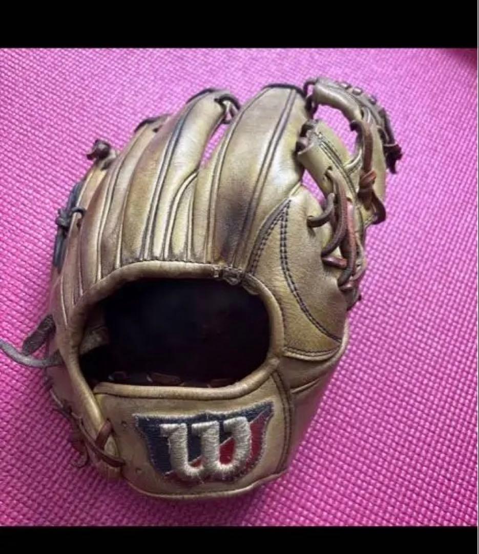 Wilson 硬式内野用　イエロー