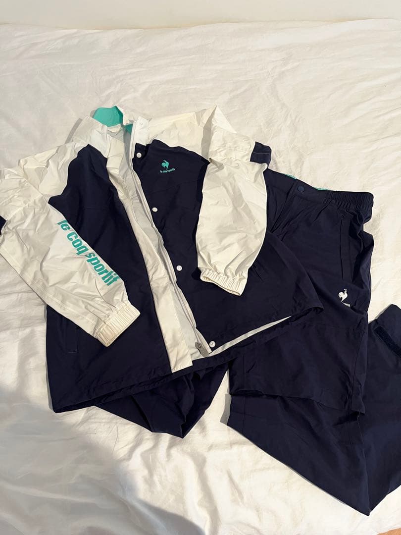 le coq sportif レインウェア 収納袋付き