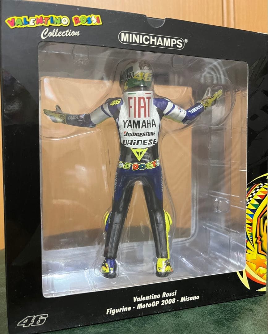 スポーツ Valentino Rossi Figurine 2008 Misano