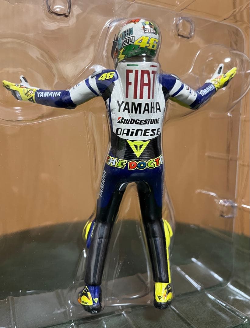 スポーツ Valentino Rossi Figurine 2008 Misano