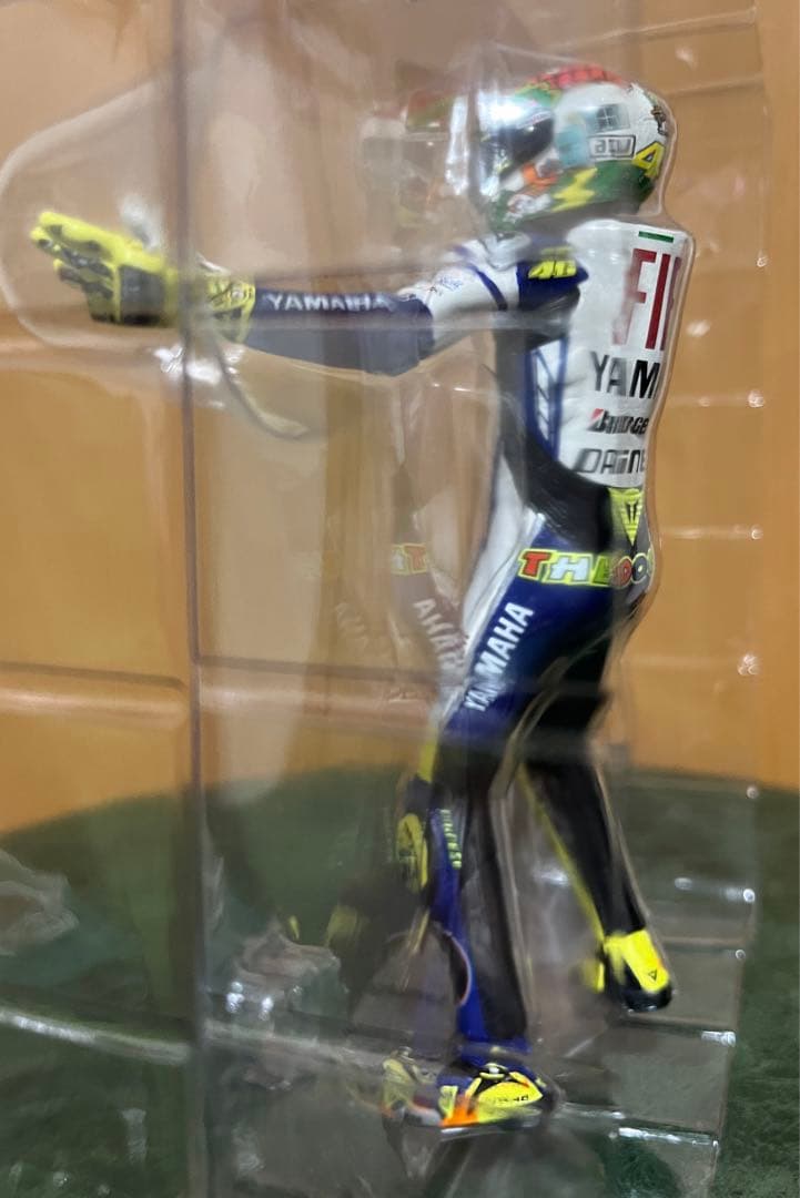 スポーツ Valentino Rossi Figurine 2008 Misano
