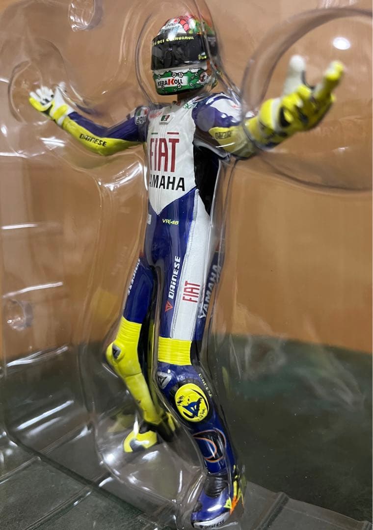スポーツ Valentino Rossi Figurine 2008 Misano