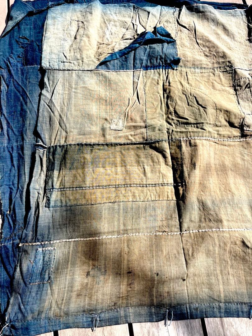 襤褸 本物 古布 大判 ② 寄せ布