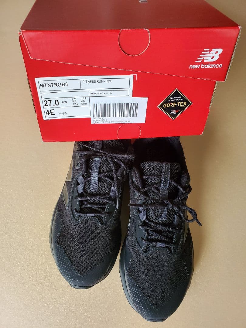 ウォーキング・ランニングウェア New Balance MTNTRGB6 GORE-TEX 27.0cm 4E