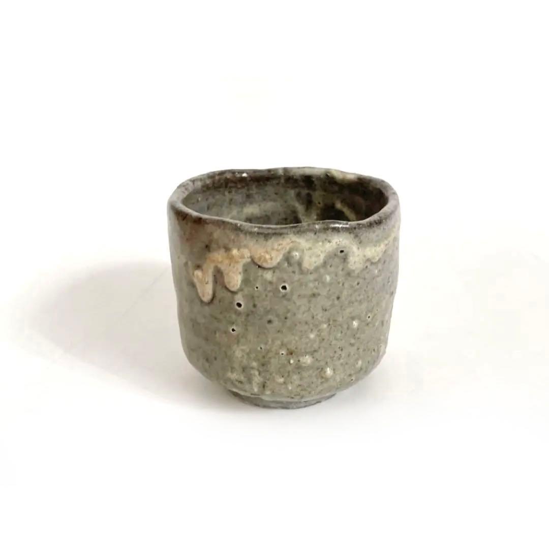 陶芸家　辻清明　唐津　筒向付　湯呑　角向付　箱なし