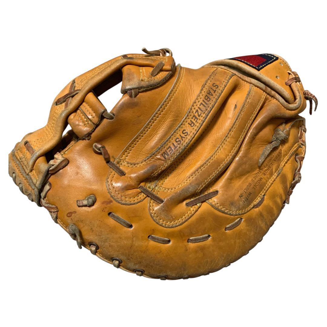 ヴィンテージグラブ ミズノ MIZUNO 赤カップ 硬式用 右投 外野・一塁用