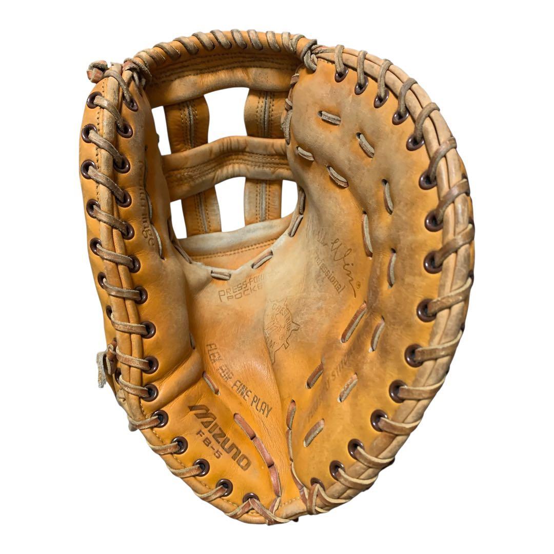 ヴィンテージグラブ ミズノ MIZUNO 赤カップ 硬式用 右投 外野・一塁用