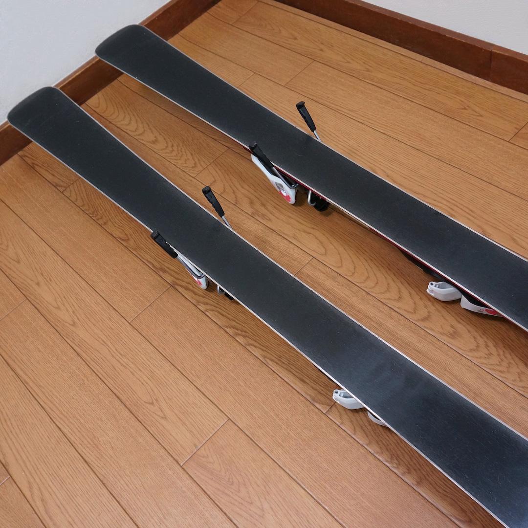 メンテ済 130cm 靴23cm ELAN カービングスキーセット
