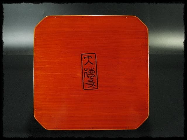 飛騨春慶塗 大徳寺 弁当箱 五客揃 縁高 大徳寺重 茶道具 懐石 菓子器f329