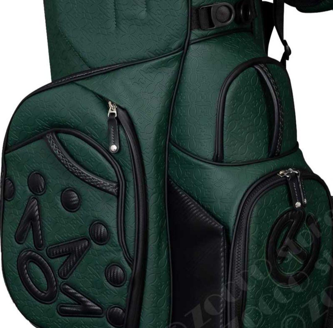 ScottyCameron×VESSELスタンド式キャディバッグ ダークグリーン