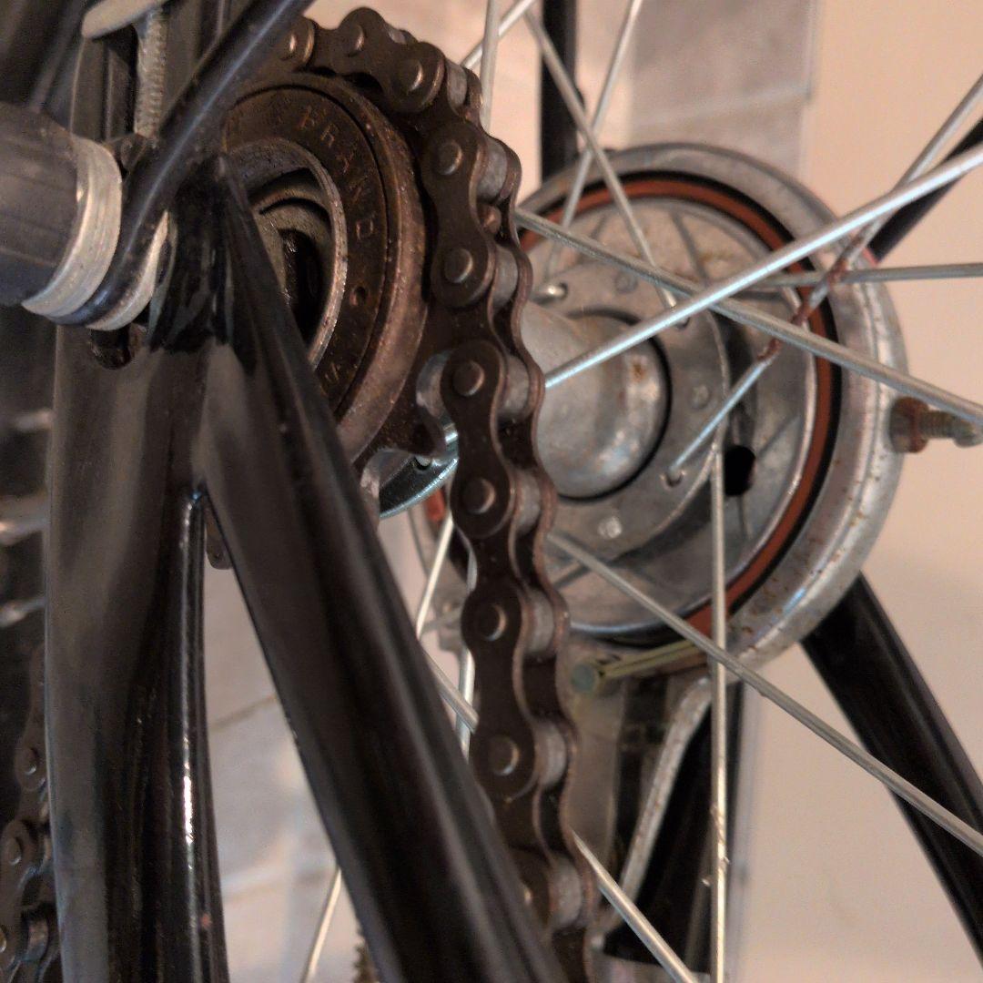 【まるこむ様限定】 《激レア》 ソフトバンク　お父さんバイク折りたたみ自転車