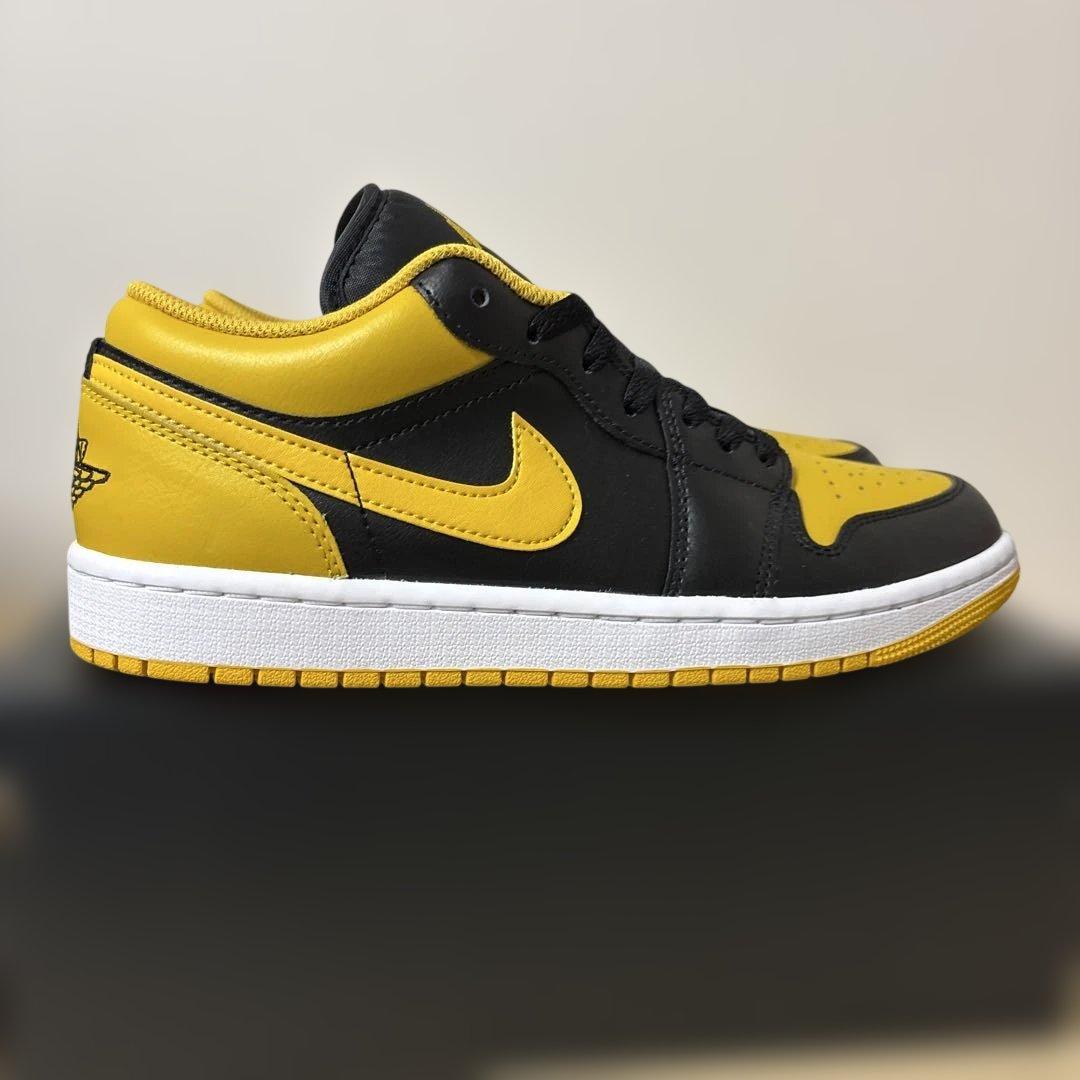Air Jordan 1 Low ブラック/イエロー US 8.5