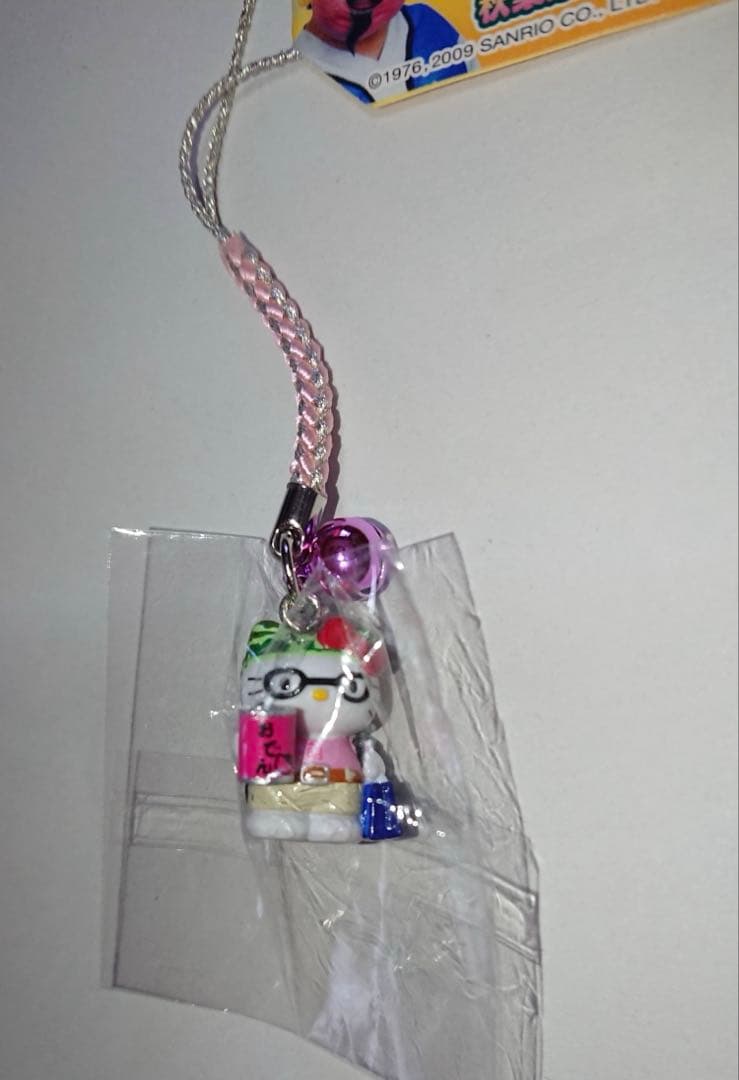 ご当地キティ 根付 秋葉原ヲタバージョン ハローキティ ストラップ ヲタク