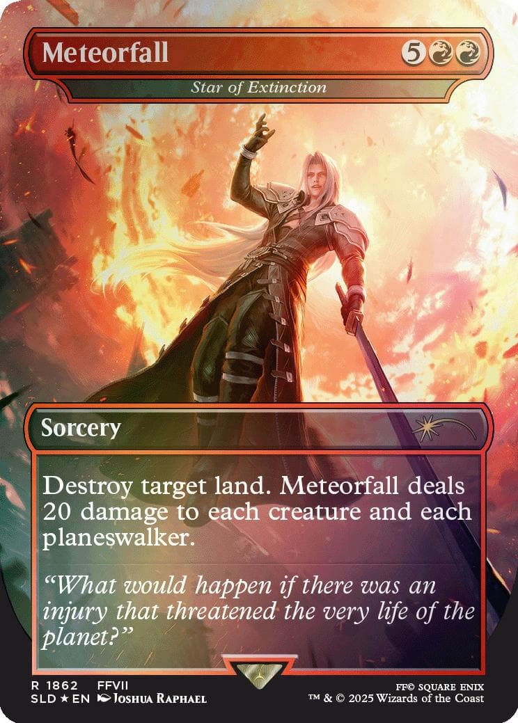 MTG Secret Lair x FF Game Over 英語版 Foil版