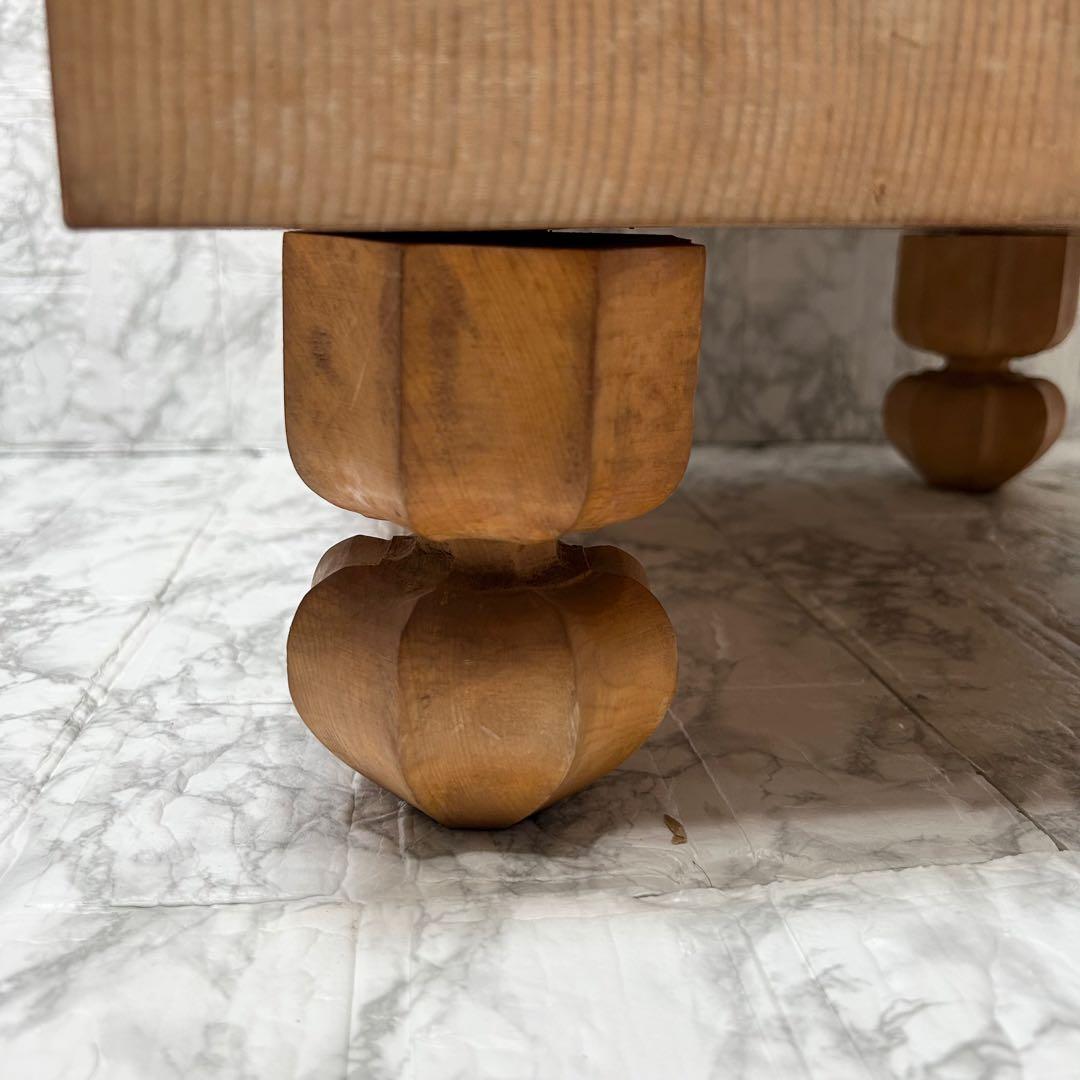 【美品】囲碁盤 天地柾目 5.6寸 脚付き へそ有 極厚 高級 碁石 ハマグリ