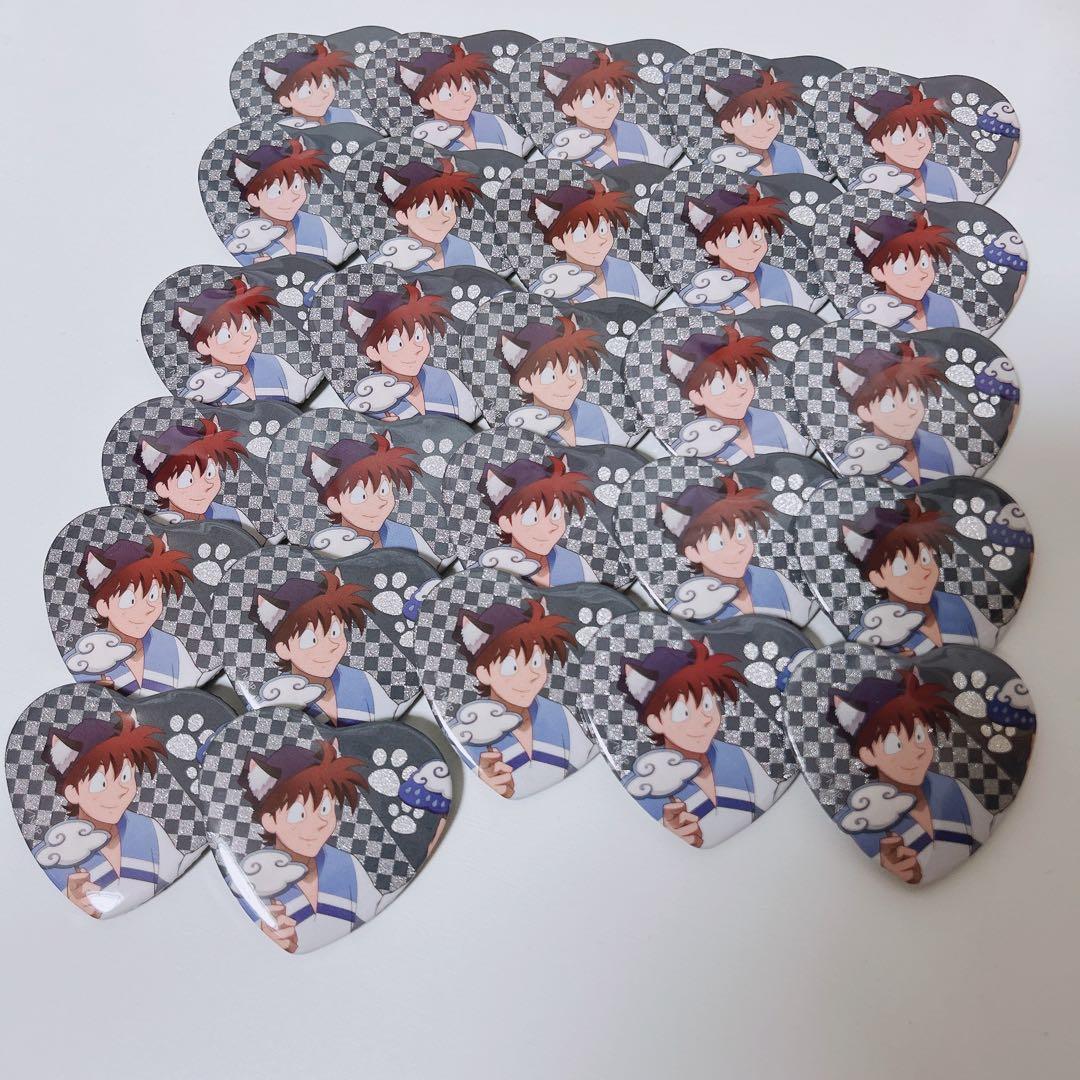 土井半助 ナンジャタウン 缶バッジ ハート缶